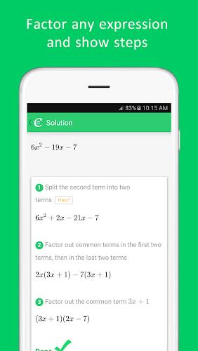 Cymath  - 数学问题求解器应用截图第4张
