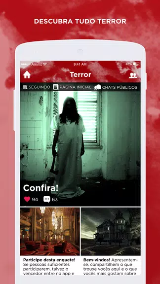 Terror Amino em Português स्क्रीनशॉट 2
