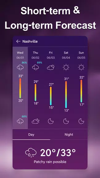 Weather Live: Accurate Weather スクリーンショット 3