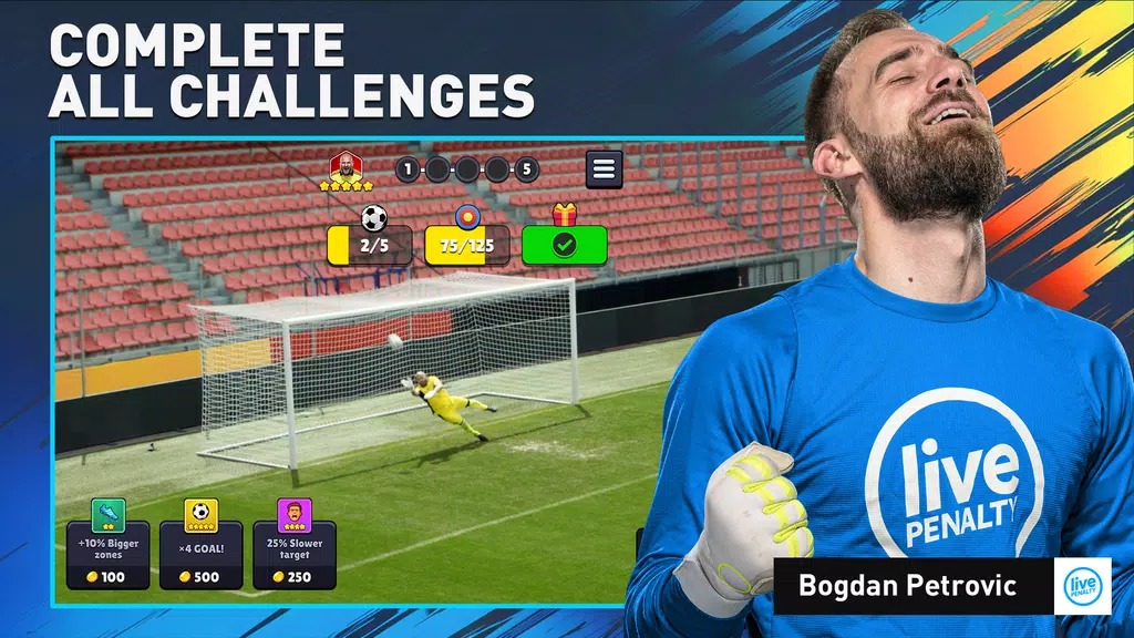 Soccer Penalty: Live Goalie Capture d'écran 3