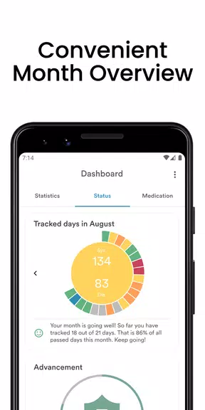 AVAX Blood Pressure Diary Captura de tela 3