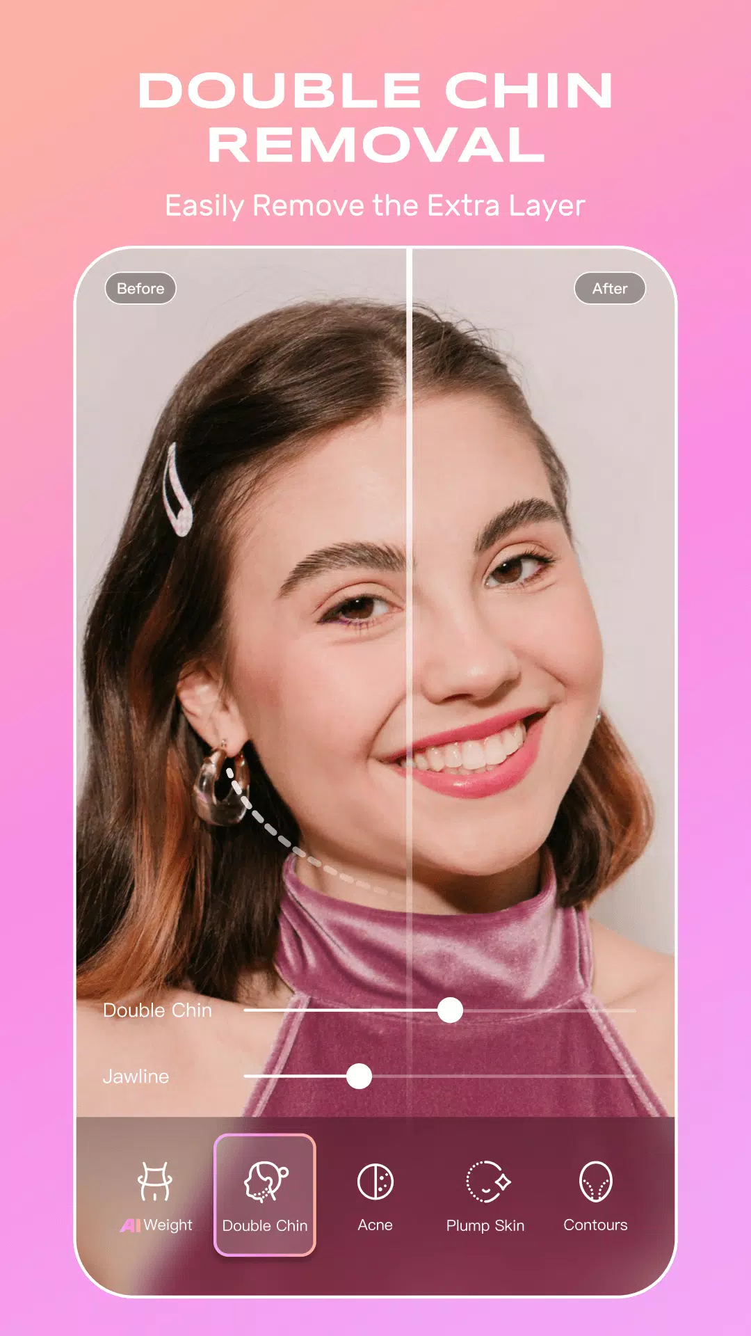 BeautyCam-AI Photo Editor स्क्रीनशॉट 2