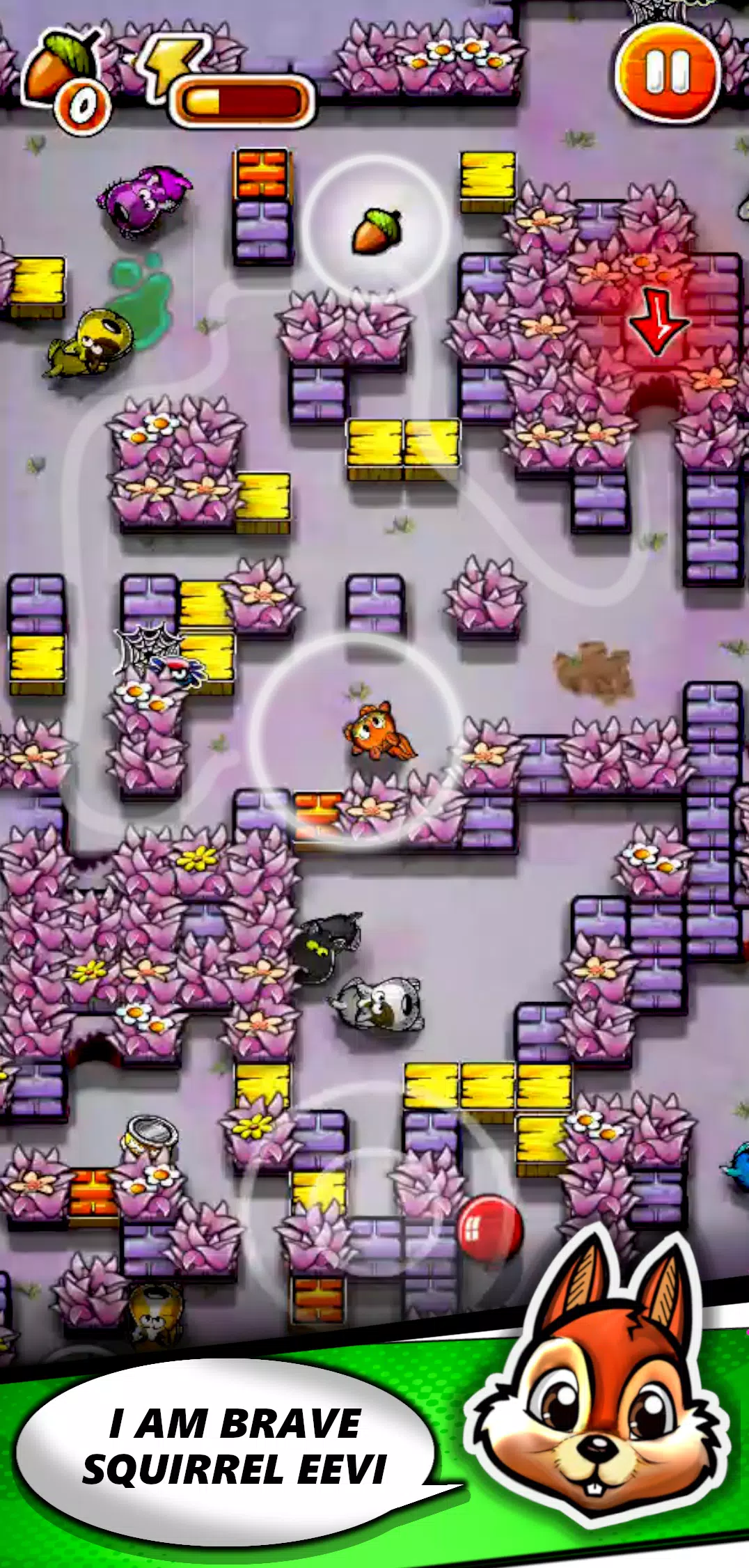Squirrel Maze Escape スクリーンショット 4