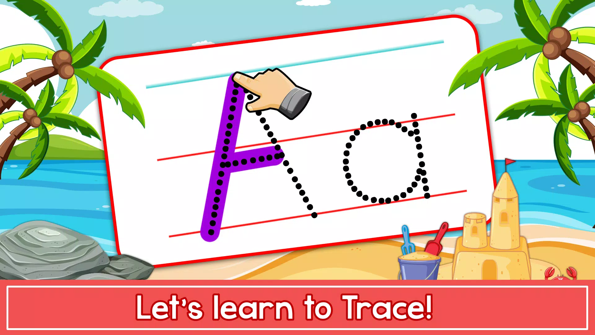 ABC Tracing Kids Learning Game Capture d'écran 1