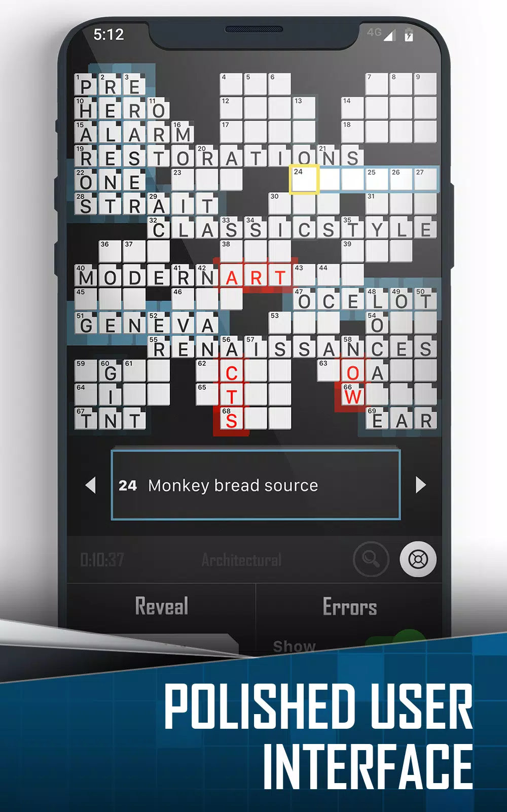 Crossword Puzzle Redstone Screenshot 3