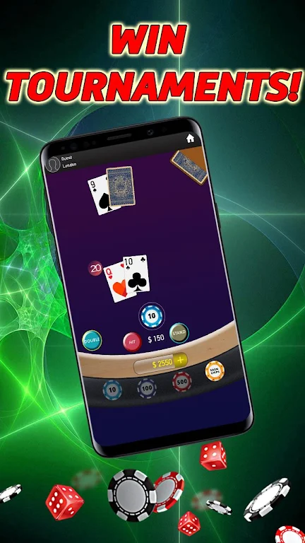 Black Jack for Winners: Card Game Capture d'écran 1