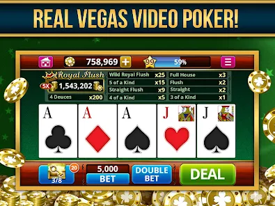 Video Poker Play Poker Offline स्क्रीनशॉट 4