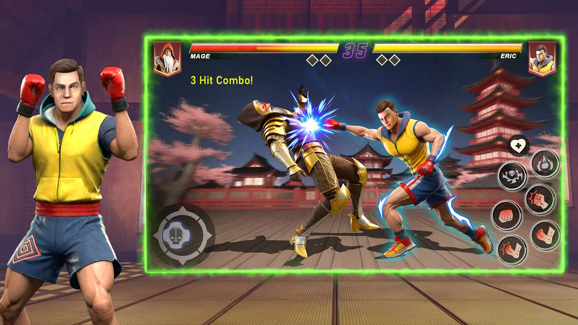 Karate Legends: Fighting Games 스크린샷 3