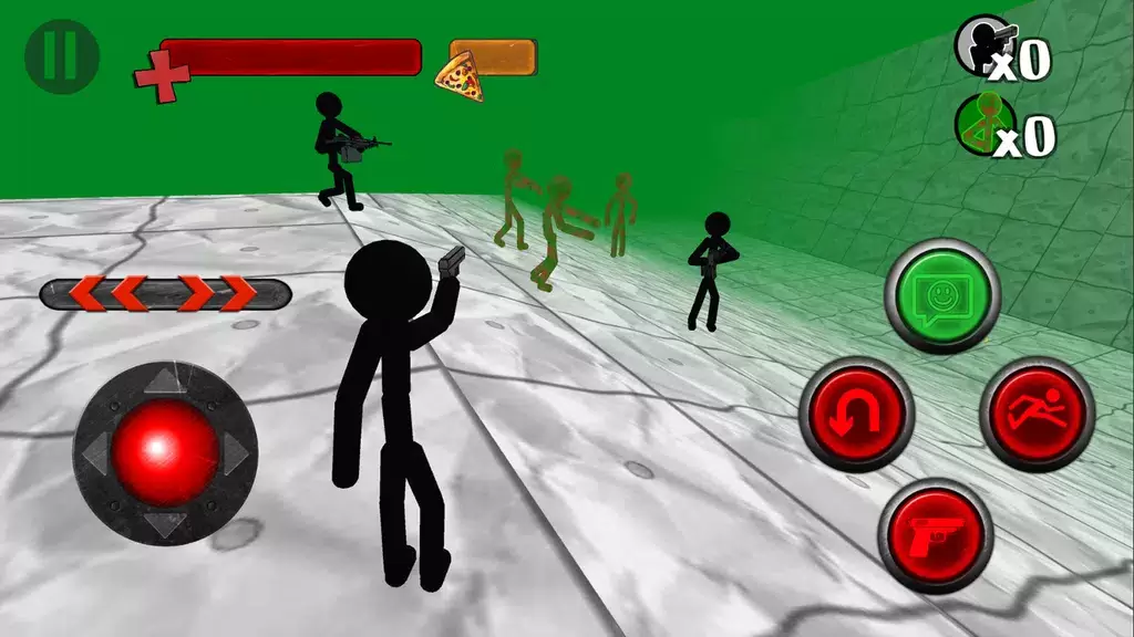 Stickman Zombie 3D Captura de tela 4