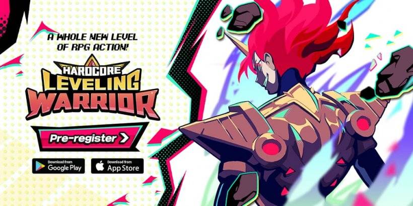 Hardcore Leveling Warrior is a new action RPG based on a popular Webtoon, pre-registration open now