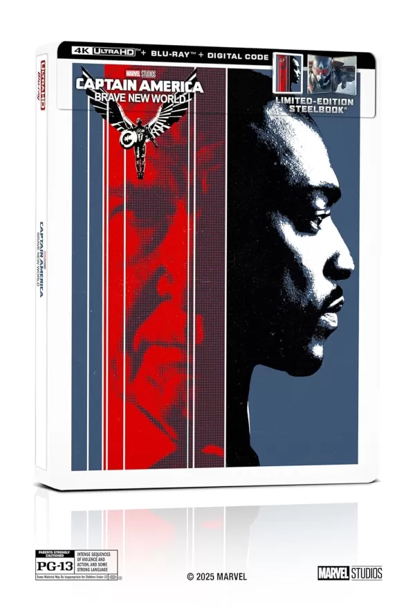 Cap America Brave New World 4K Steelbook Preorders Open