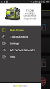 Ryobi™ GenControl™ Screenshot 4