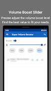 Volume+: Volume Booster, Sound Captura de tela 2