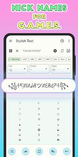 Stylish Text - Fonts Keyboard Captura de pantalla 4