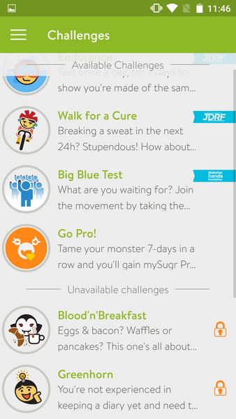 mySugr Diabetes Logbook 스크린샷 2