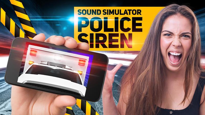 Police sound siren simulator Скриншот 1