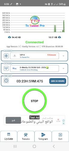 Tx Tunnel Pro - Super Fast Net Captura de tela 4
