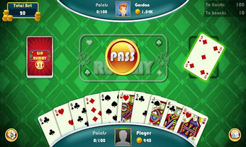 Gin Rummy Gold 스크린샷 1