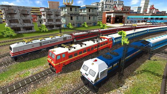 Indian Train Simulator 2018 - Free Mod Captura de tela 2