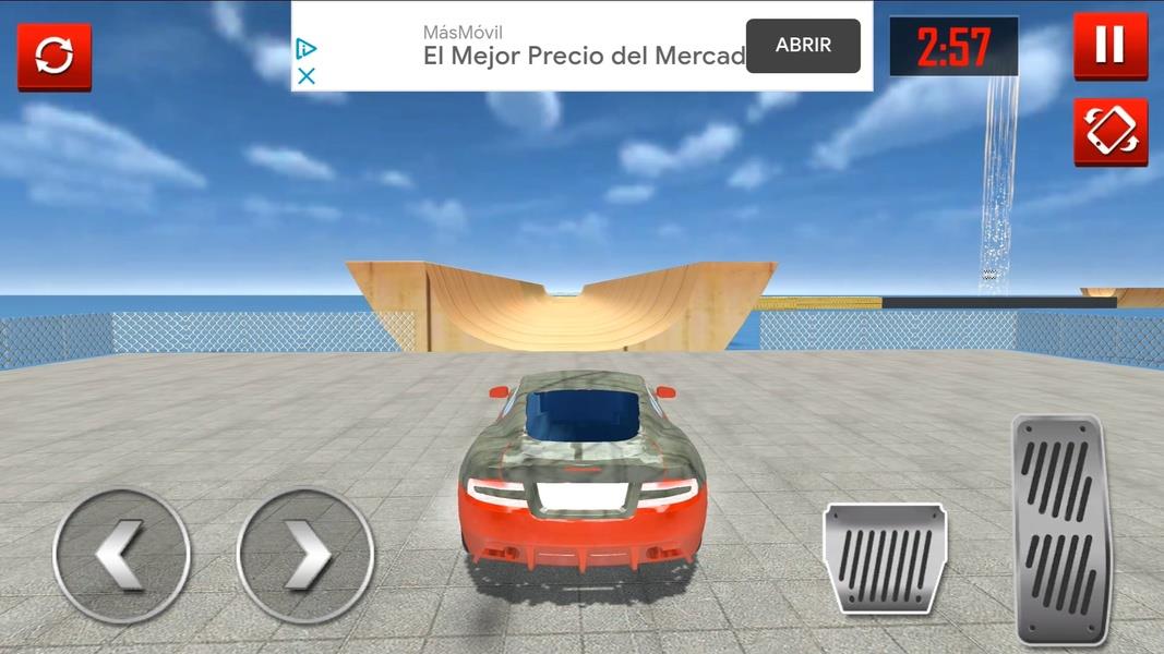 Mega Ramp Car Stunts Racing Captura de pantalla 1