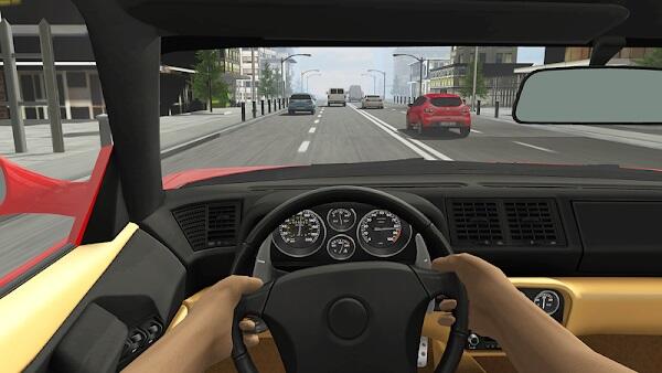Racing in Car 2 Capture d'écran 2