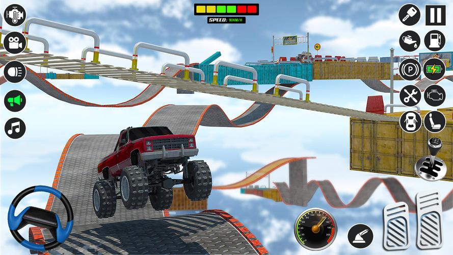Mega Ramp Car Stunt Games 3d Captura de tela 3