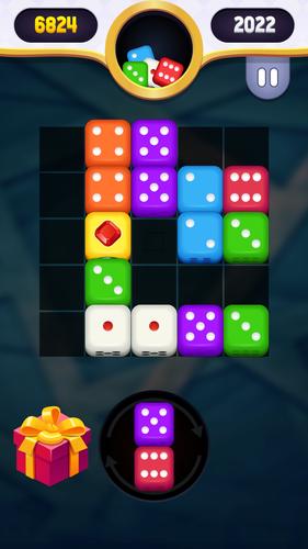 Merge Block: Dice Puzzle Captura de tela 2