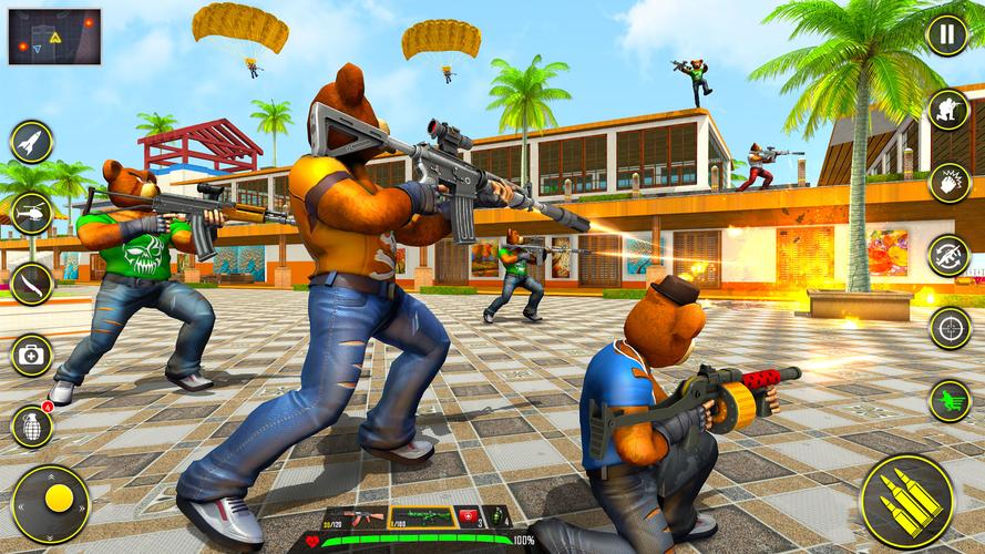 Teddy Bear Gun Shooting Game 스크린샷 4