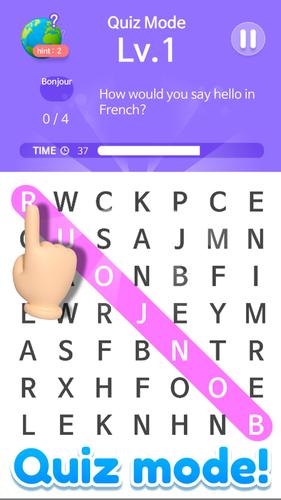 Word Search - Connect letters スクリーンショット 1