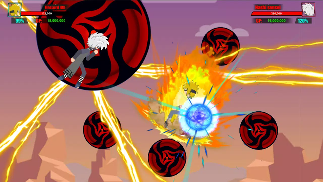 Stickman Ninja Fight 3v3 Mod應用截圖第3張