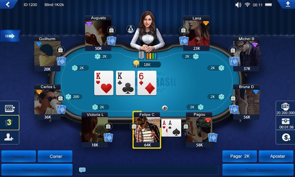 Poker Brasil HD應用截圖第2張