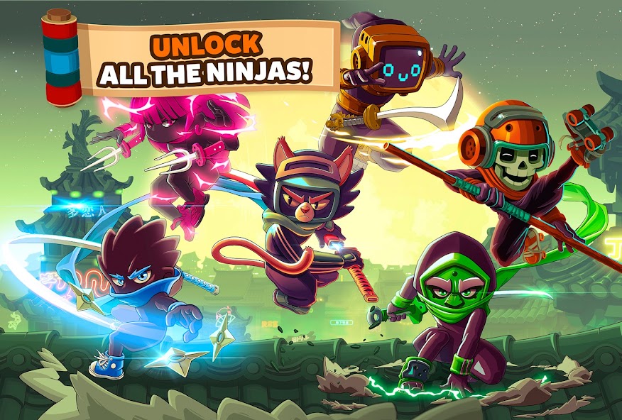 Ninja Dash Run - Offline Game Capture d'écran 3