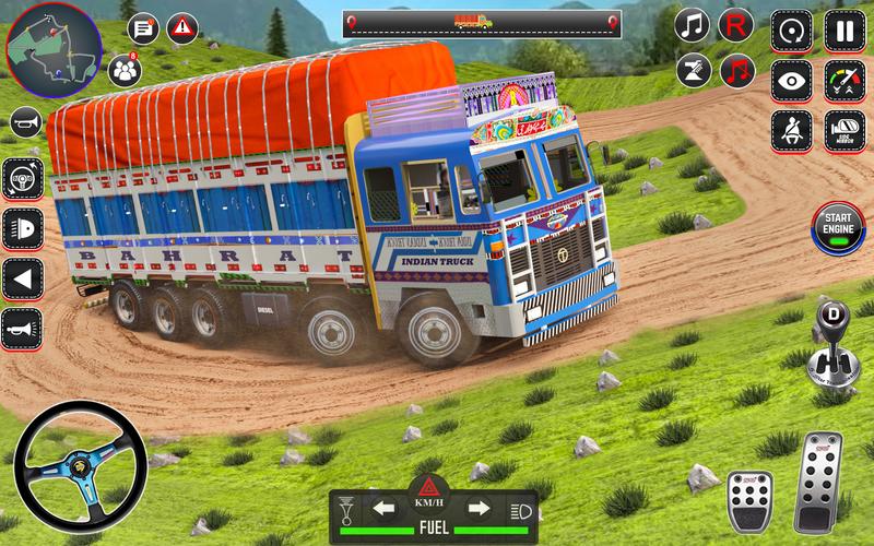 Indian Truck Drive Truck Games स्क्रीनशॉट 3