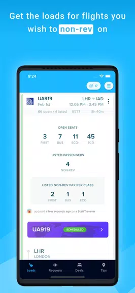 StaffTraveler スクリーンショット 1