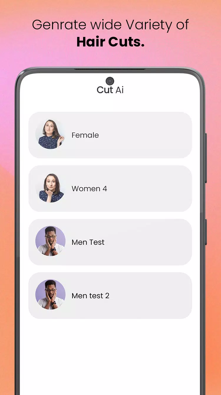 CutAI - AI Hair Style Changer Screenshot 2