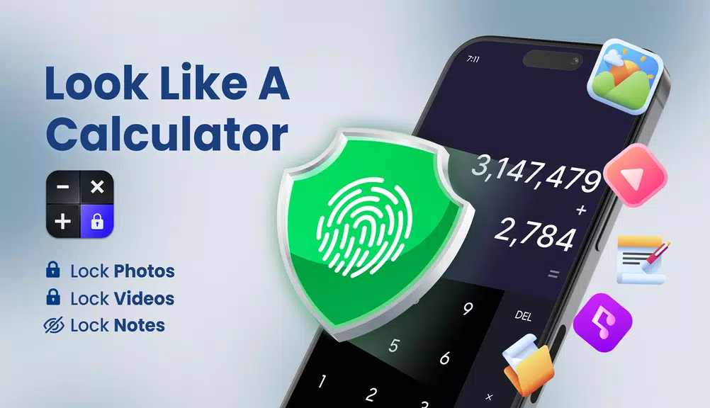 App Lock - Calculator Lock Capture d'écran 1