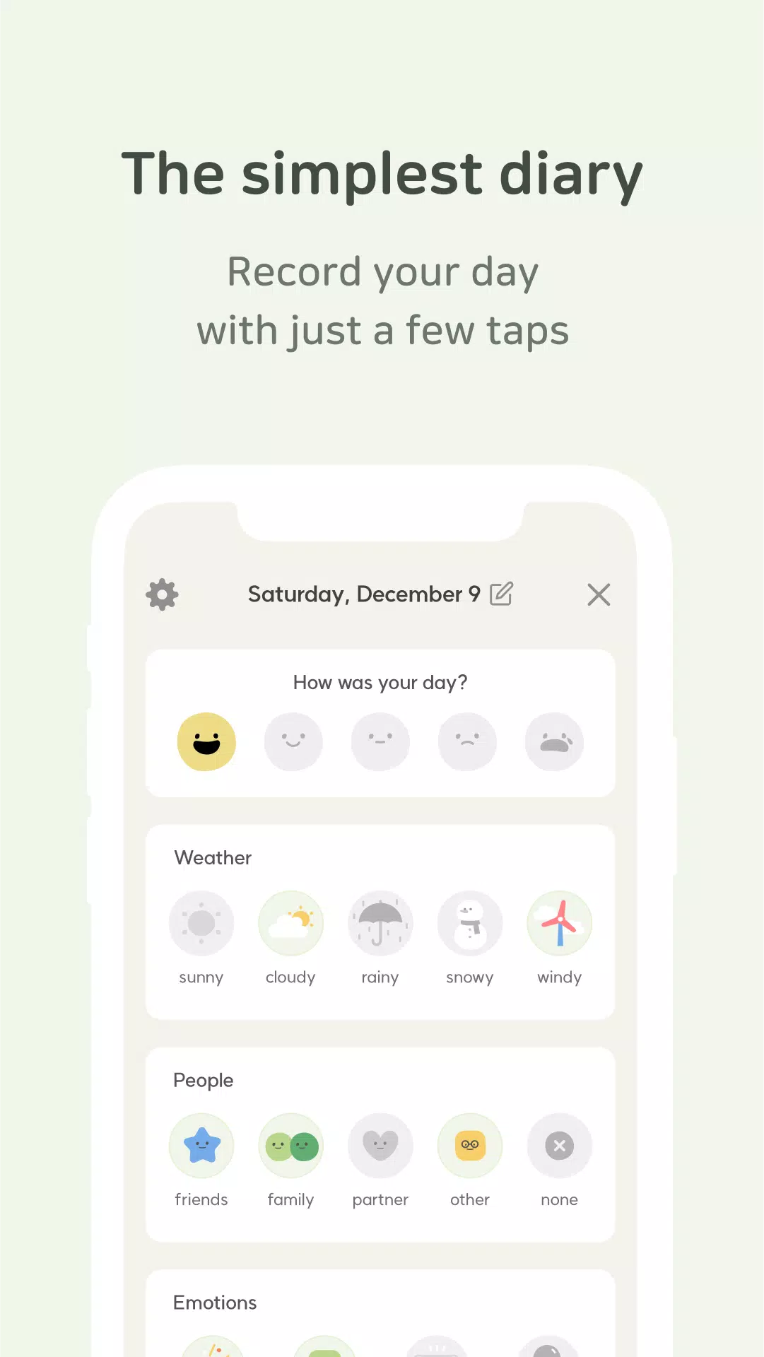 DailyBean: Simplest Journal應用截圖第2張