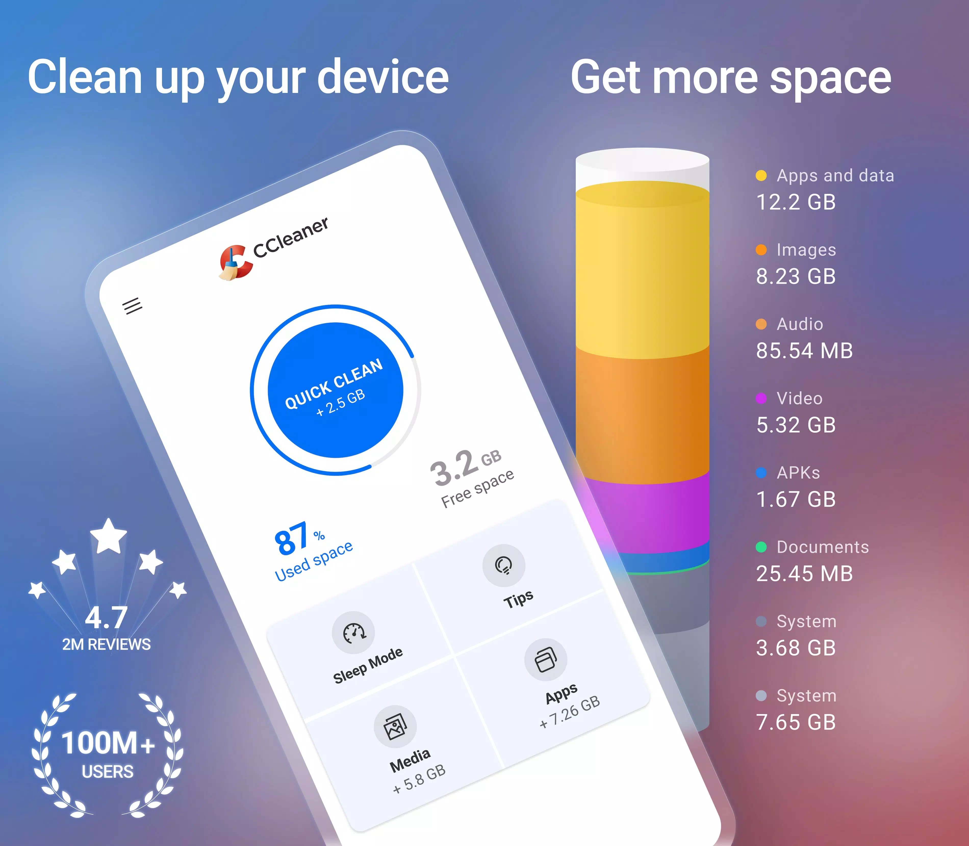 CCleaner - Nettoyeur Capture d'écran 1