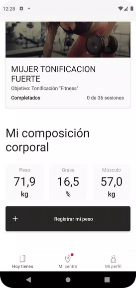 FITUP ENTRENO Screenshot 3