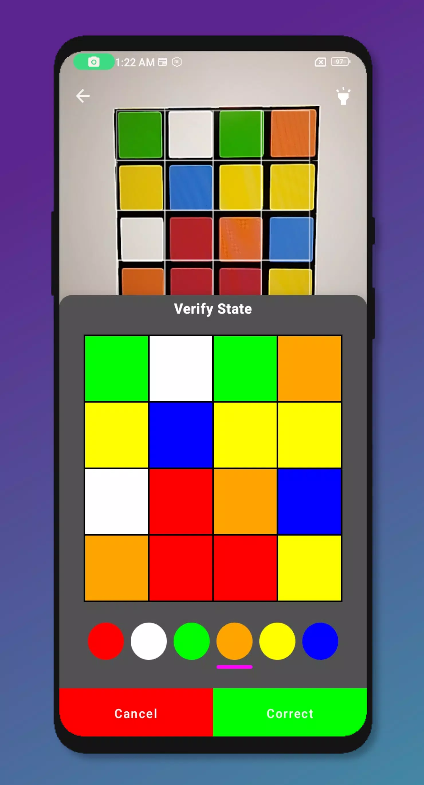 Rubik’s Cube Solver 4x4 स्क्रीनशॉट 3