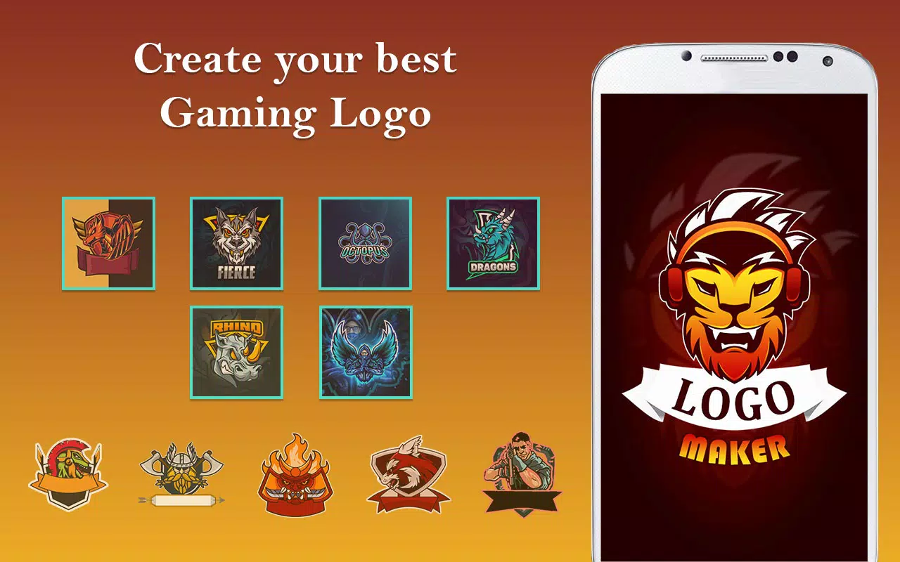 FF Logo Maker - Gaming Esports स्क्रीनशॉट 1