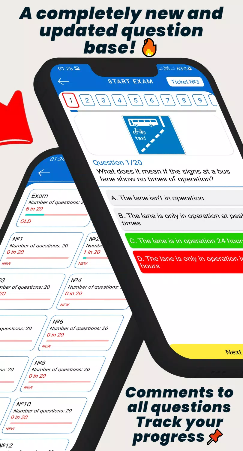 AVTO TEST - Traffic Rules 2025 Screenshot 2