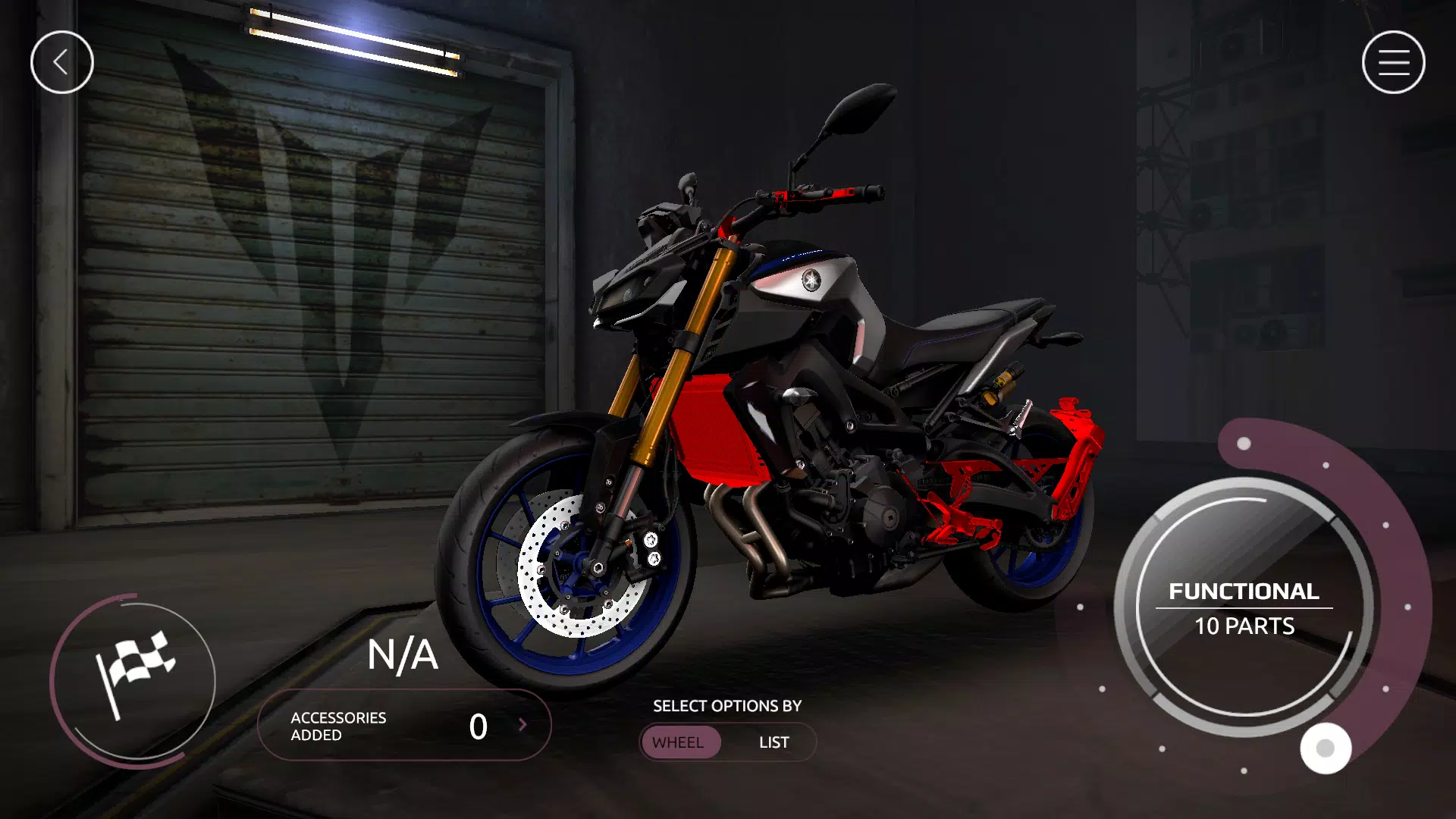 Yamaha MyGarage Screenshot 1