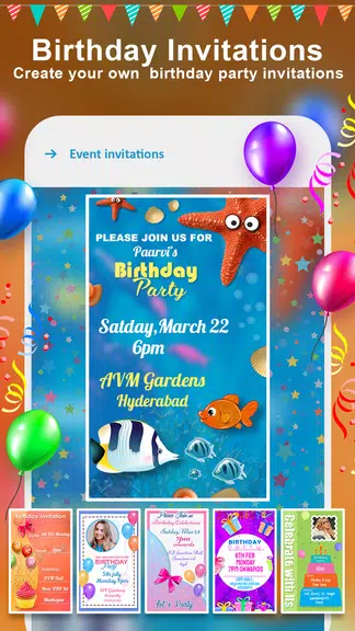 Birthday Photo Frame Maker App Screenshot 4