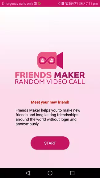 Friends Maker - Random Video Call應用截圖第1張