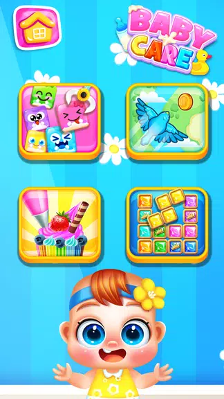 My Baby Care Newborn Games Captura de pantalla 2