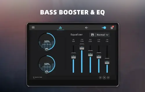 Bass Booster & Equalizer PRO Capture d'écran 3