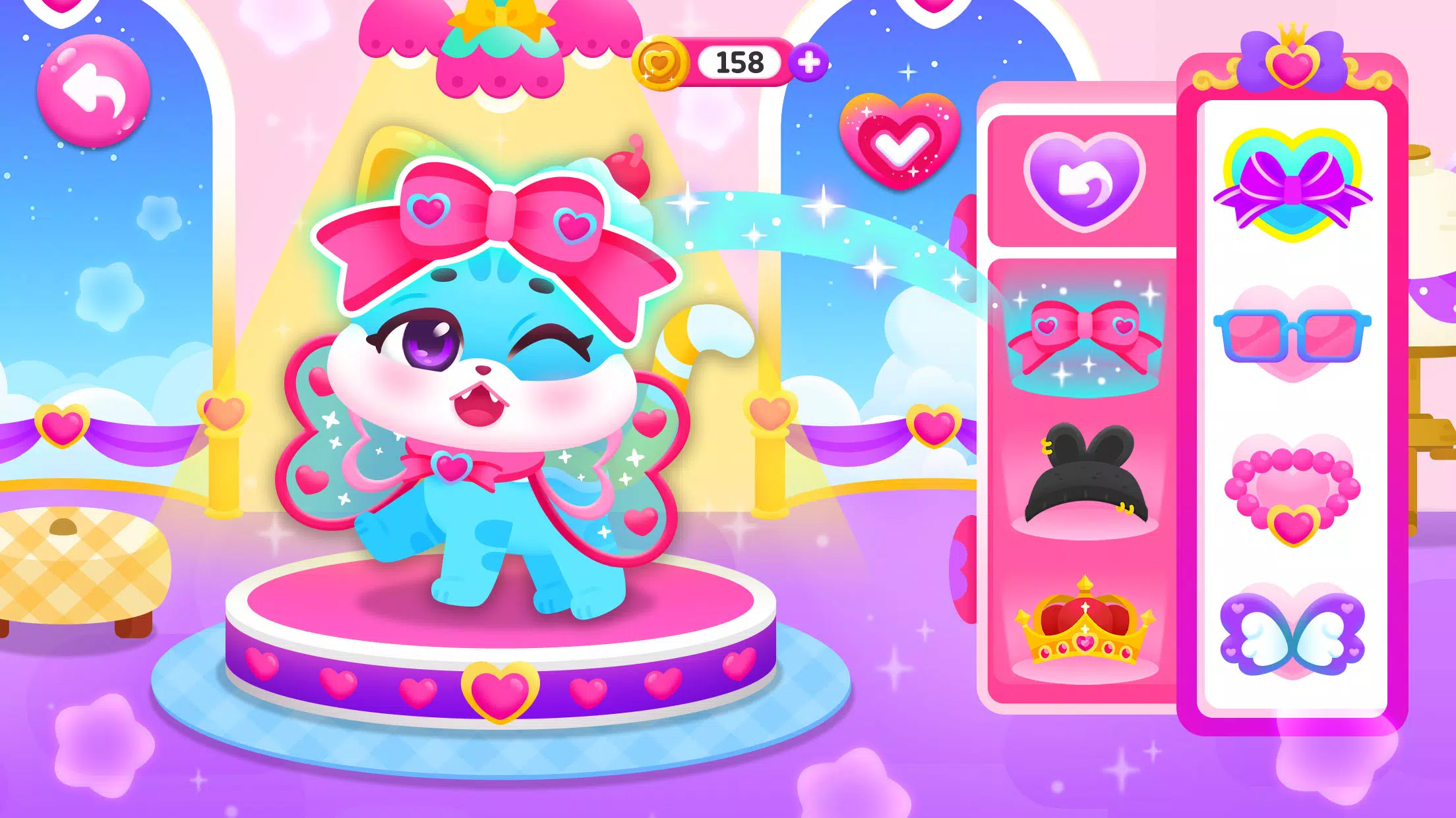 Cocobi Cotton Candy Kitten Captura de pantalla 2