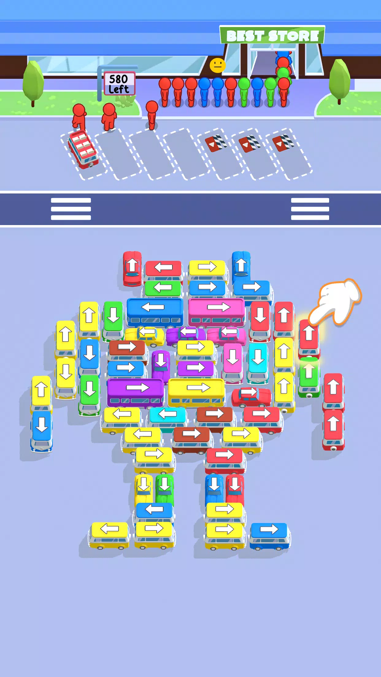 Bus Jam: Traffic Puzzle 스크린샷 1