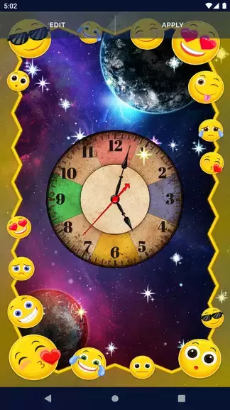 Galaxy Universe Live Wallpaper スクリーンショット 2